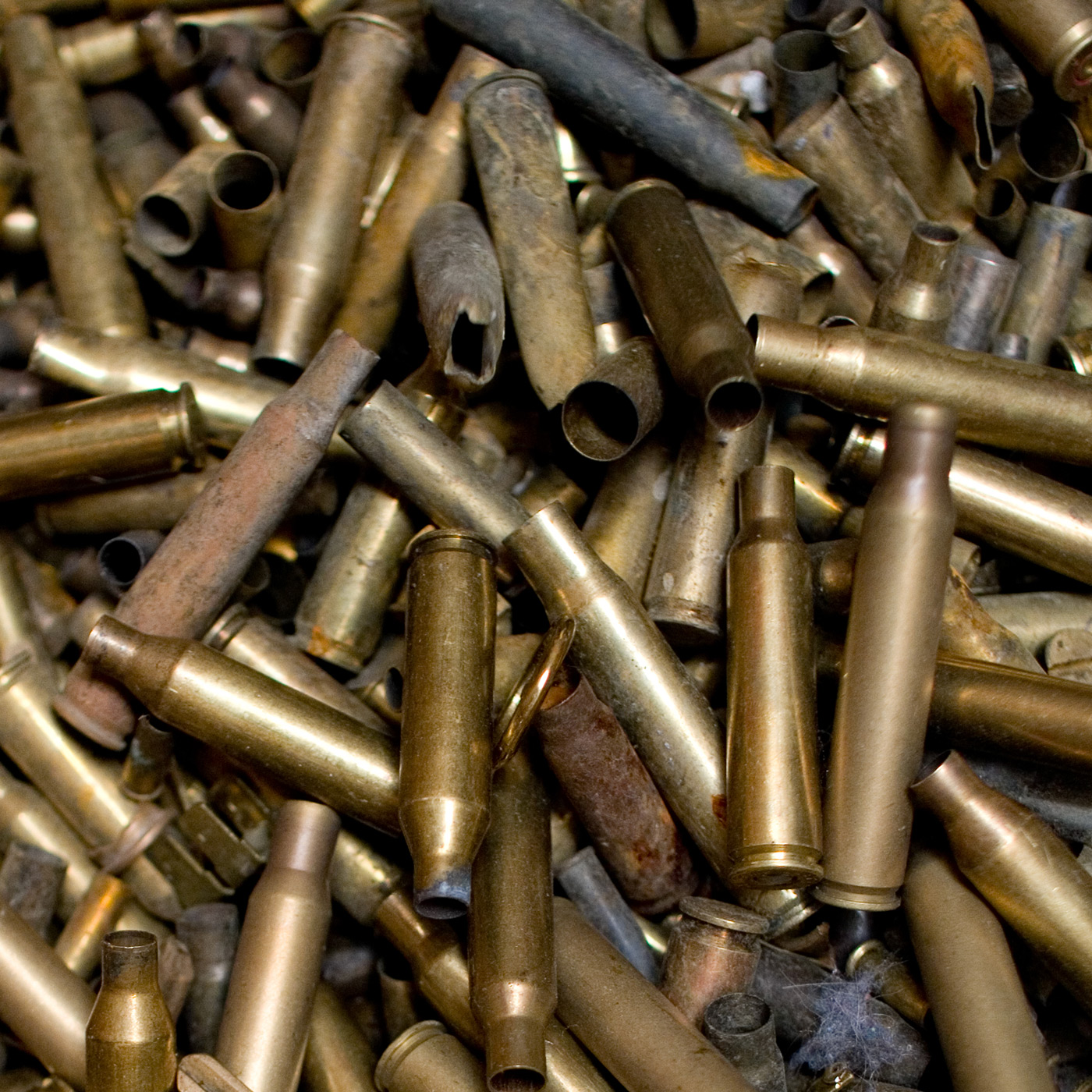 Brass ammunition casings