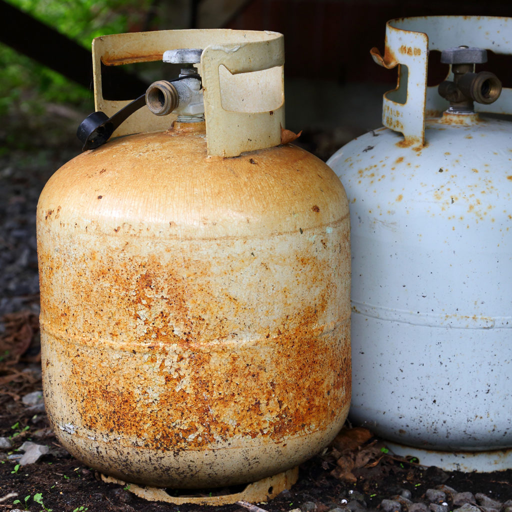 Propane Tanks Burcham’s Metals